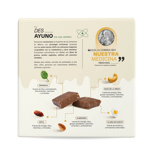 Barrita de proteína - Des_ Ayuno Caja con 4 piezas