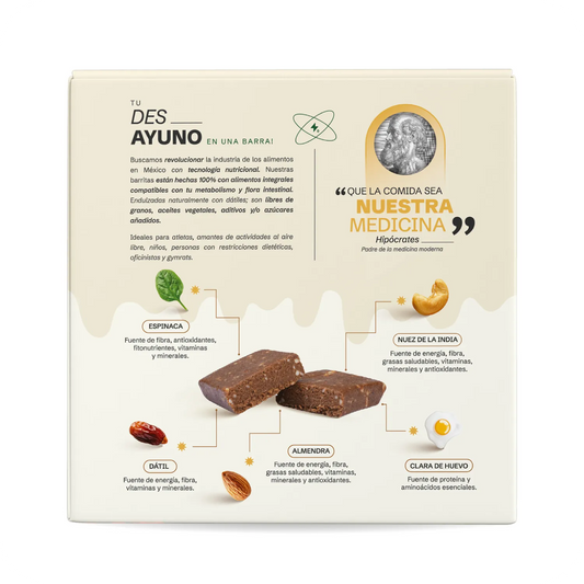 Barrita de proteína - Des_ Ayuno Caja con 4 piezas