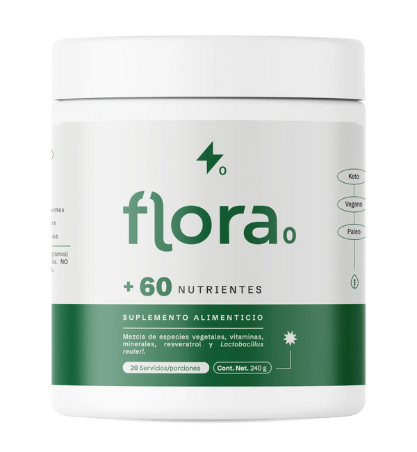 Flora 0 - Suplemento Alimenticio Integral