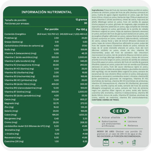 Flora 0 - Suplemento Alimenticio Integral