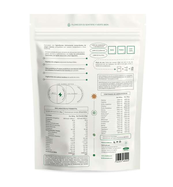 Flora 1 - Proteína integral