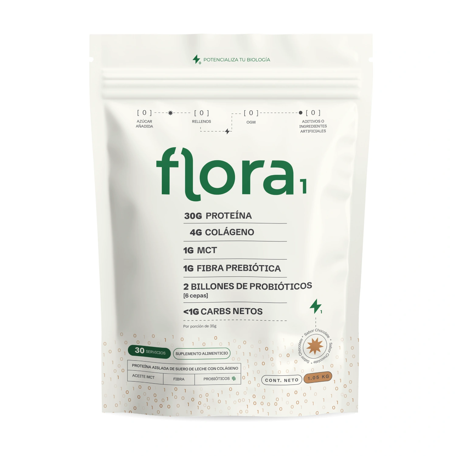 Flora 1 - Proteína integral