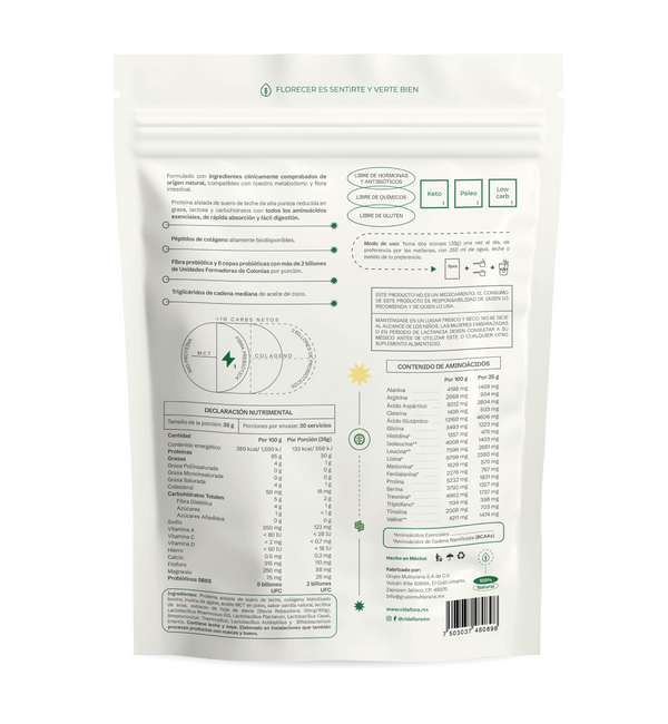 Flora 1 - Proteína integral