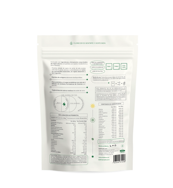 Flora 1 - Proteína integral