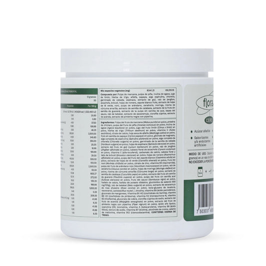 Flora 0 - Suplemento Alimenticio Integral