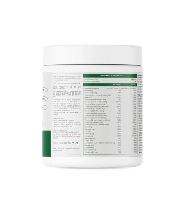 Flora 0 - Suplemento Alimenticio Integral