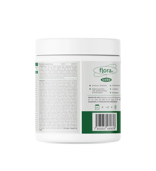 Flora 0 - Suplemento Alimenticio Integral
