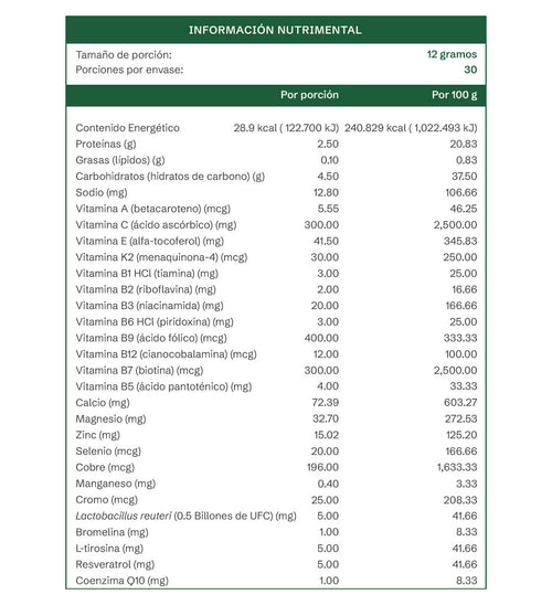 Flora 0 - Suplemento Alimenticio Integral