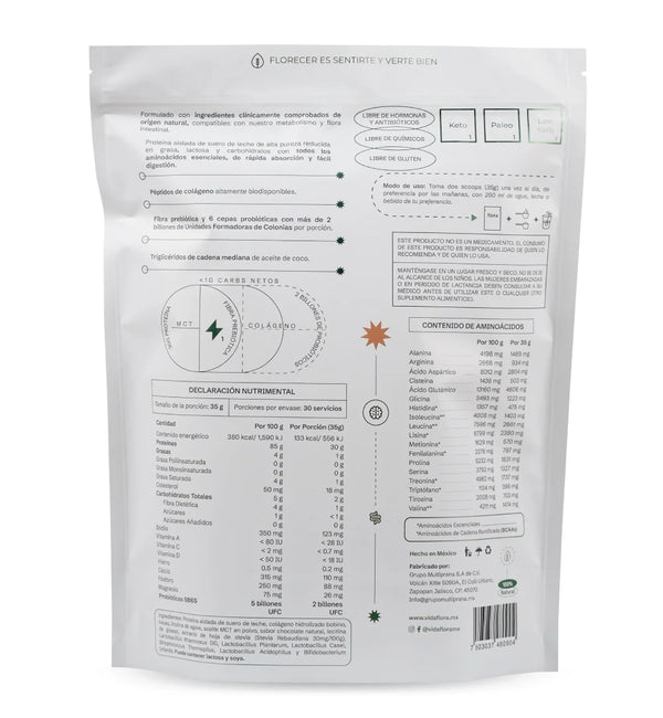 Flora 1 - Proteína Integral