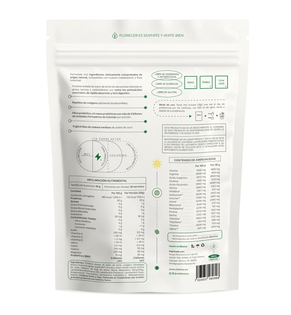Flora 1 - Proteína Integral