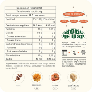 CAFÉ & ADAPTÓGENOS