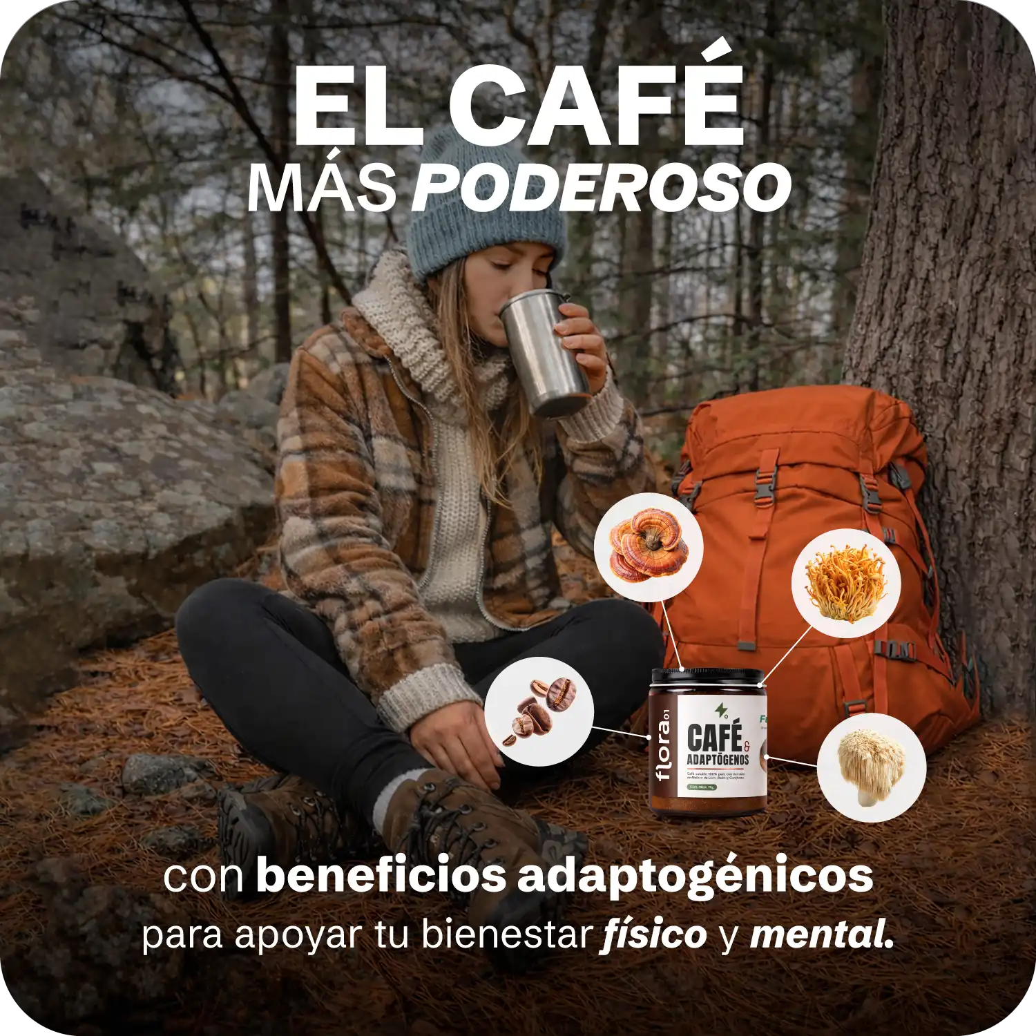 CAFÉ &amp; ADAPTÓGENOS