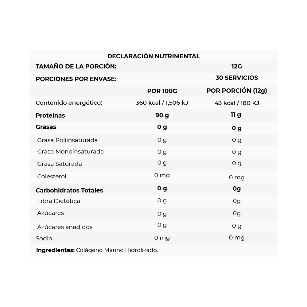 Marino - Colágeno Marino