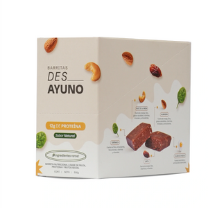 Barrita de proteína - Des_ Ayuno Caja con 4 piezas