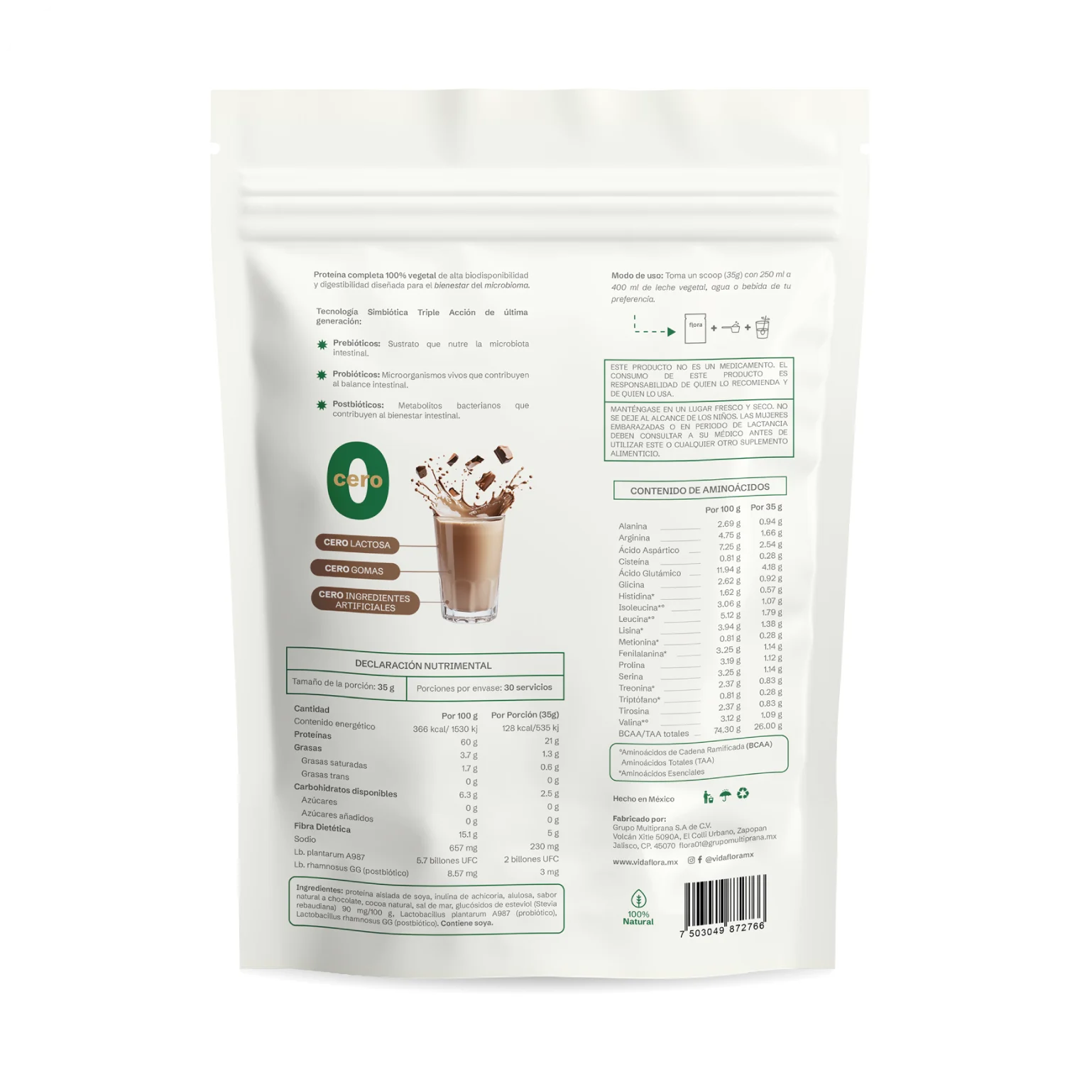 Plant Protein - Proteina Vegetal Integral