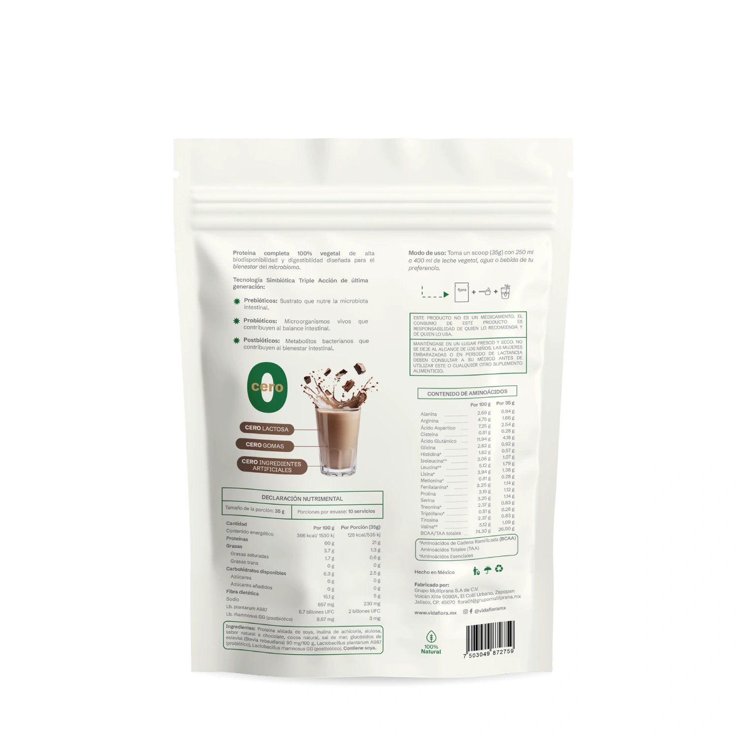 Plant Protein - Proteina Vegetal Integral