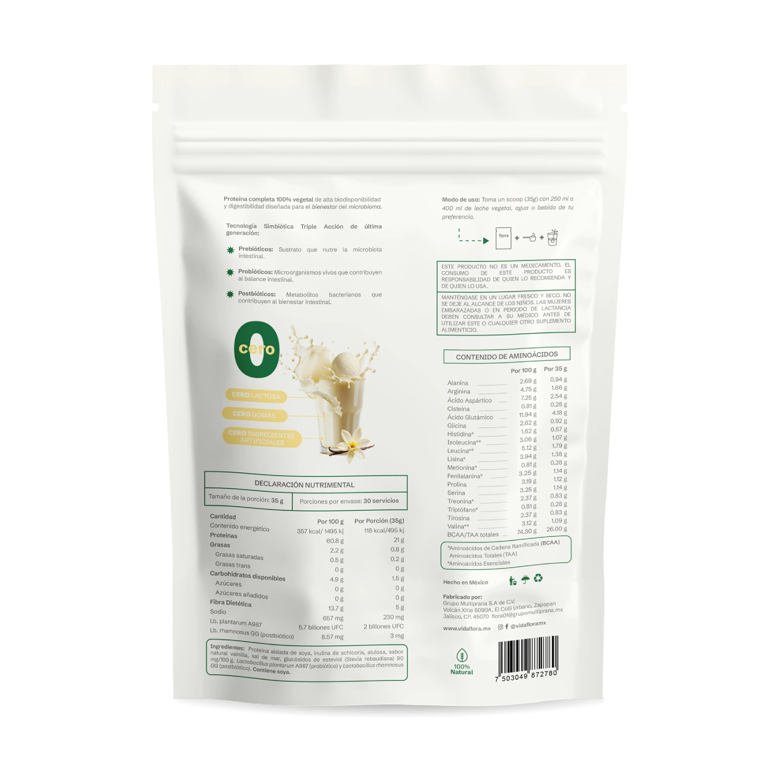 Plant Protein - Proteina Vegetal Integral