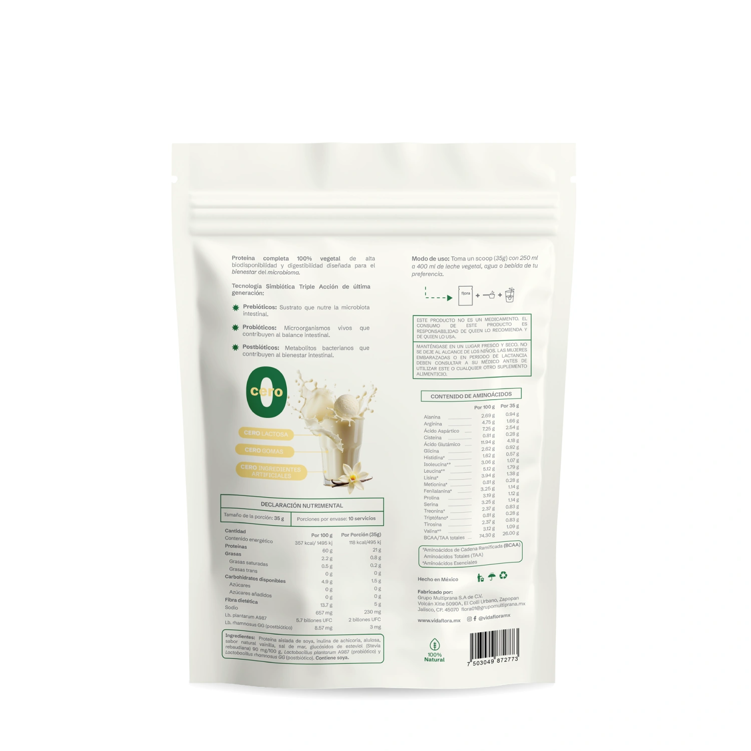 Plant Protein - Proteina Vegetal Integral