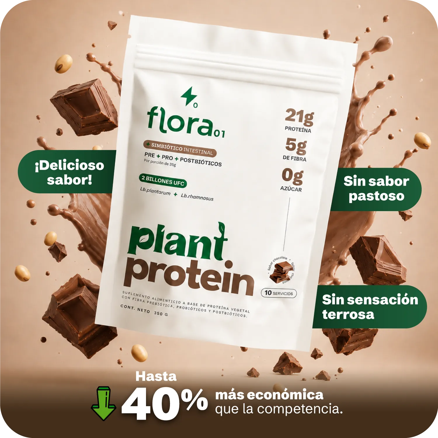 Plant Protein - Proteina Vegetal Integral