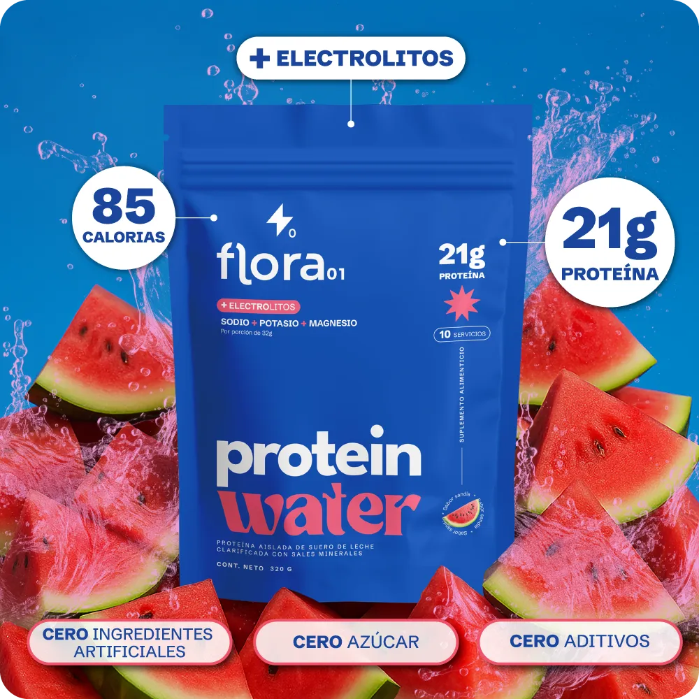 Protein Water - Proteína clara con electrolitos