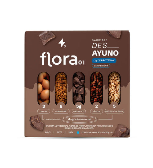 Barrita de proteína - Des_ Ayuno Caja con 4 piezas