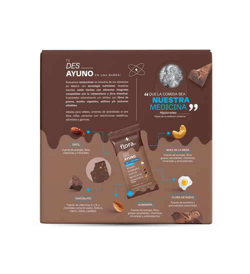 Barrita de proteína - Des_ Ayuno Caja con 4 piezas