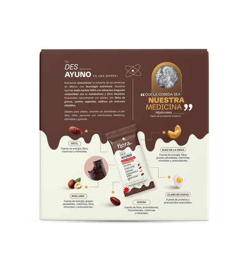 Barrita de proteína - Des_ Ayuno Caja con 4 piezas