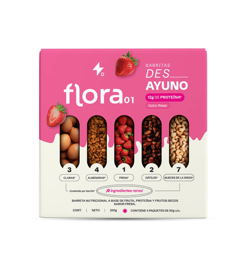 Barrita de proteína - Des_ Ayuno Caja con 4 piezas