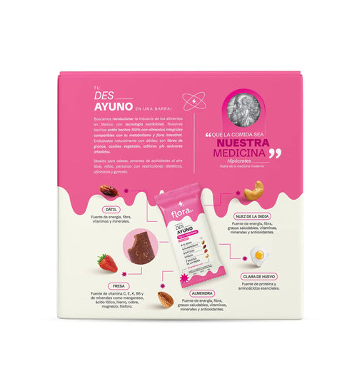 Barrita de proteína - Des_ Ayuno Caja con 4 piezas