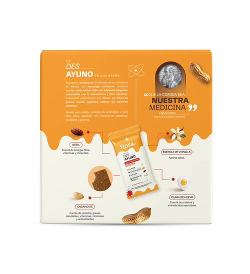 Barrita de proteína - Des_ Ayuno Caja con 4 piezas