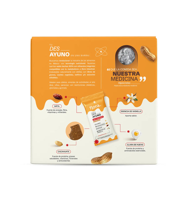 Barrita de proteína - Des_ Ayuno Caja con 4 piezas