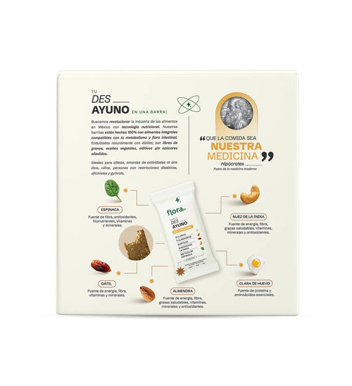 Barrita de proteína - Des_ Ayuno Caja con 4 piezas