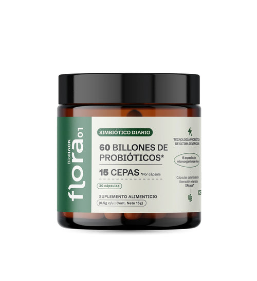 Simbiótico Diario - Probióticos 60B15S