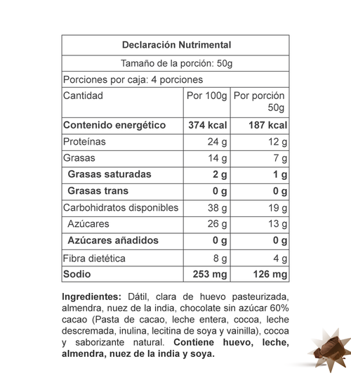 Barrita de proteína - Des_ Ayuno Caja con 4 piezas
