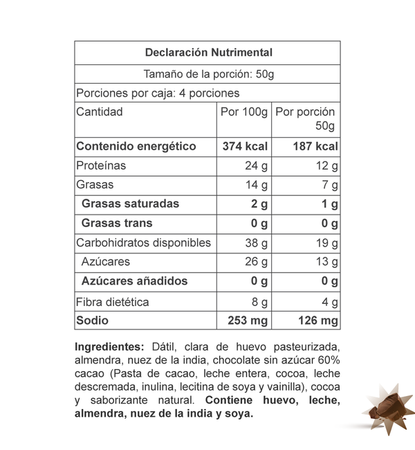 Barrita de proteína - Des_ Ayuno Caja con 4 piezas