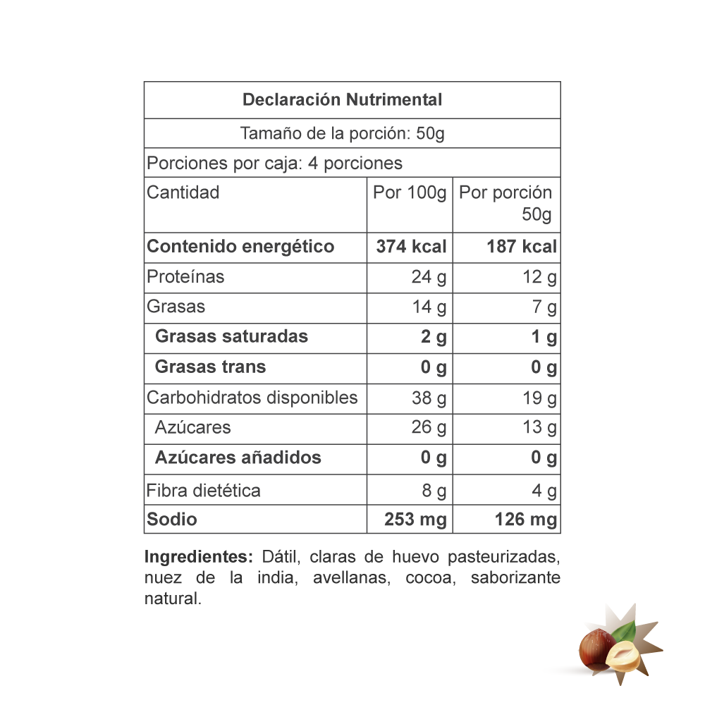 Barrita de proteína - Des_ Ayuno Caja con 4 piezas