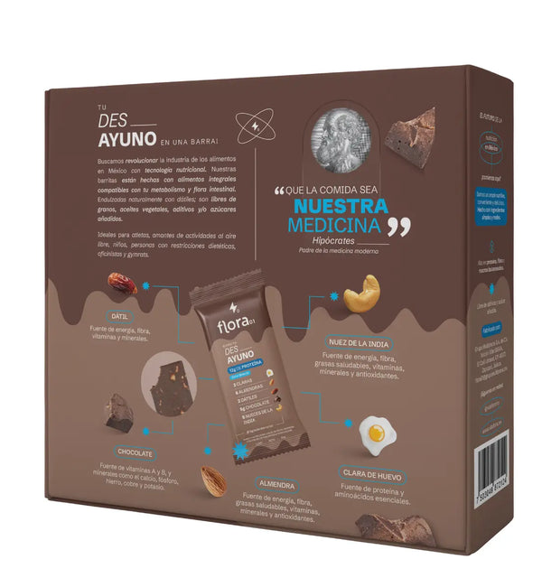 Barrita de proteína - Des_ Ayuno Caja con 4 piezas