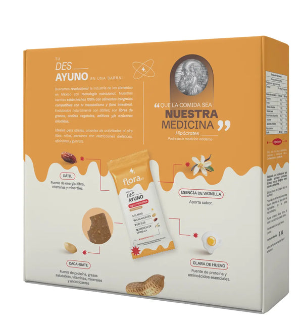 Barrita de proteína - Des_ Ayuno Caja con 4 piezas